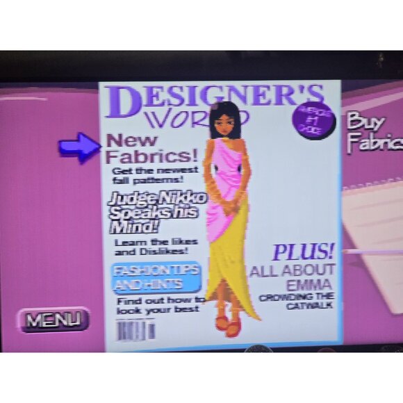 Hasbro Designer's World (2006) Game System with Remote Plug Play- WORKS - Picture 14 of 14